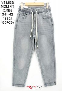 Spodnie Damskie Jeans MOM FIT XJ195