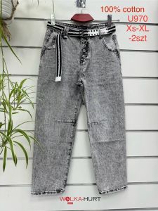 Spodnie Damskie Jeans BOYFRIEND U970