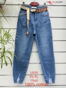 Spodnie Damskie Jeans BOYFRIEND U935