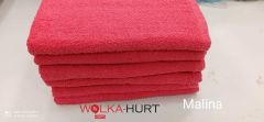 Ręczniki 100% Bawełniane 50x90cm Malinowe
