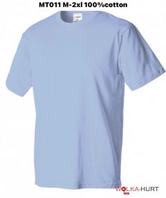 Koszulka Męska bawełna MT011błękit