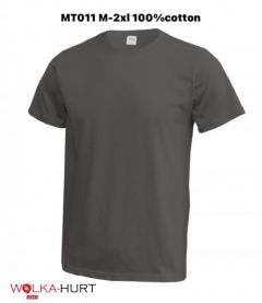 Koszulka Męska bawełna MT011ciemny szary